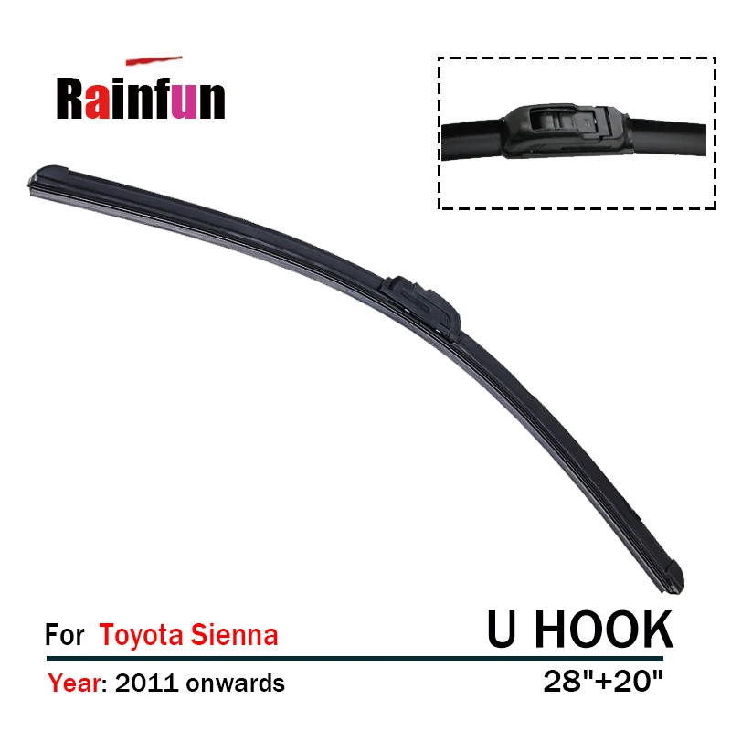 RAINFUN dedicated car wiper blade for Toyota Sienna (2011 ),16" Rear