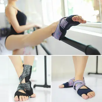 

Fitness Professional Women's Non-slip Indoor Dance Pilates Yoga Elastic Strap Shoes