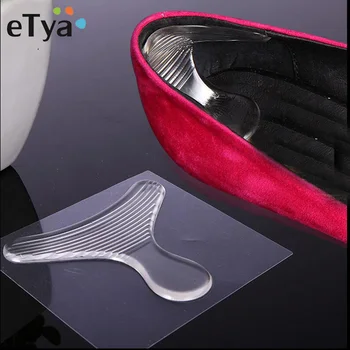 

1 Pair T-type Silicone Soft Insert Heel Pad Women High Heel Comfortable Shoe Insoles Pads Foot Feet Care Accessories Cushion