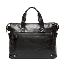 Новинка, мужская сумка из натуральной коровьей кожи, портфель, Мужская посылка, мужская деловая сумка из воловьей кожи на одно плечо