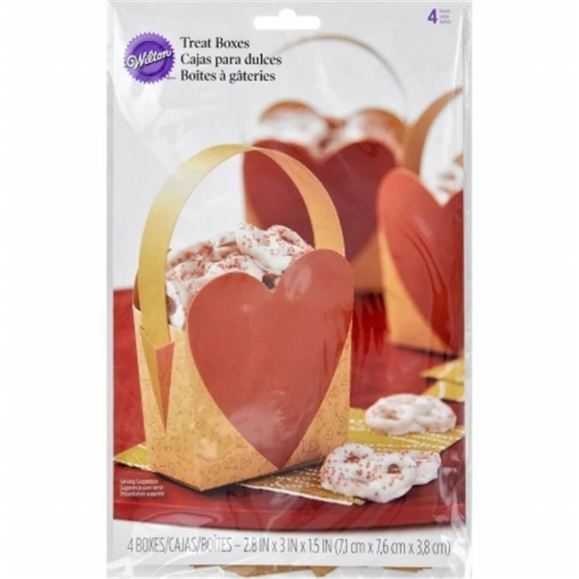 W9916 Heart Treat Box With Handle Kit | Дом и сад