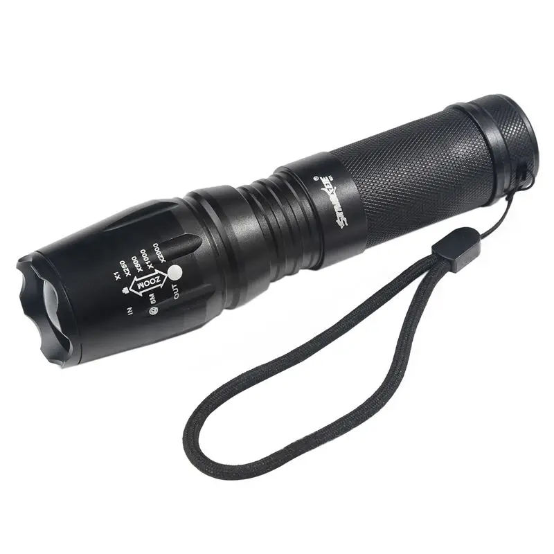 

4000lm 5 modes XM-L T6 LED High power flashlight torch Flashlight