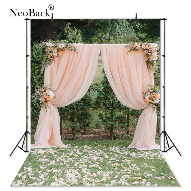 Vinyl Wedding Ceremony Background For Photo Pink Curtain Photophone Vinyl Wedding Ceremony Background For Photo Pink Curtain Photophone