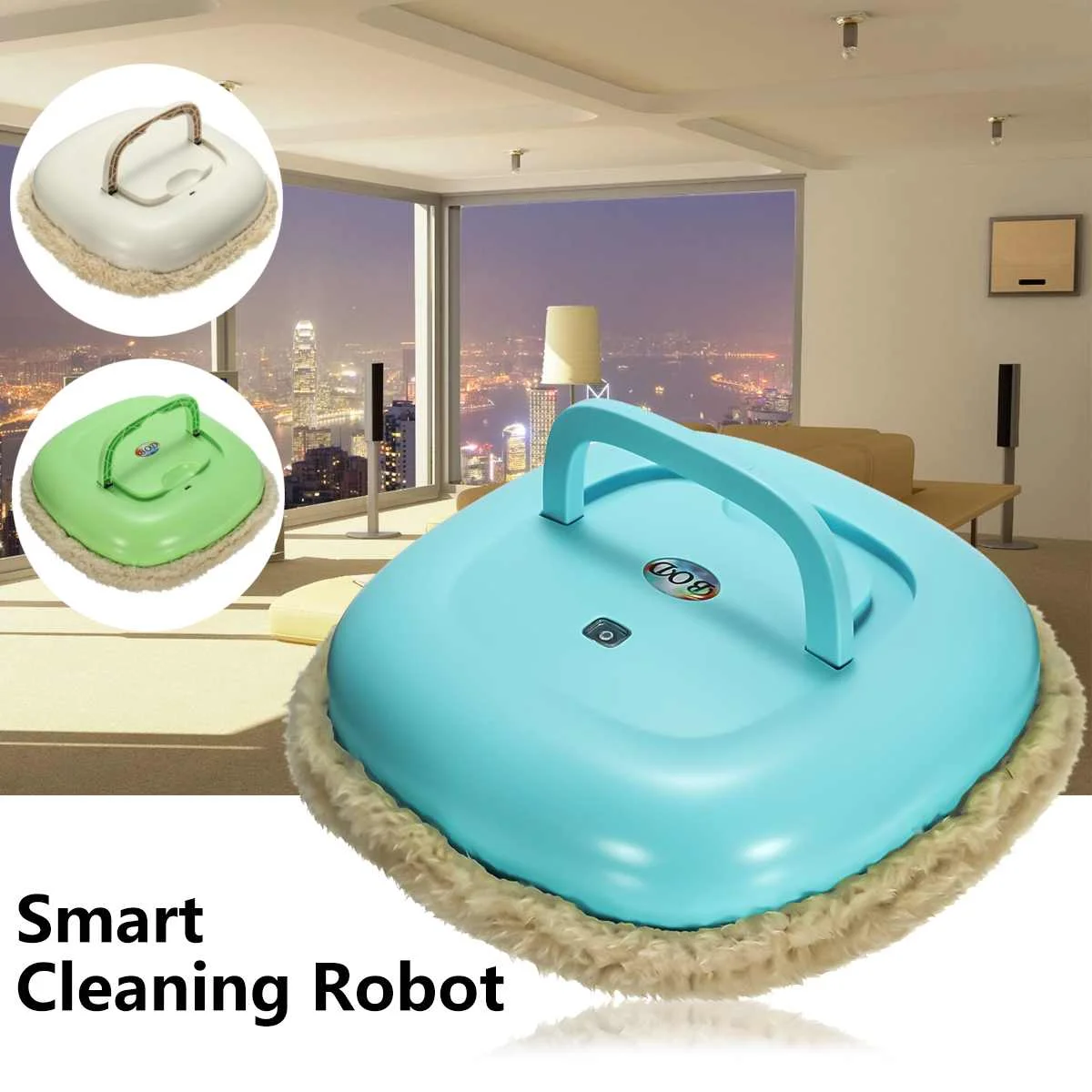 

Ultra Thin Mopping Robot Auto Vacuum Cleaner Household Strong Cleaning Robots Low Noise Suitable for Office Living Room