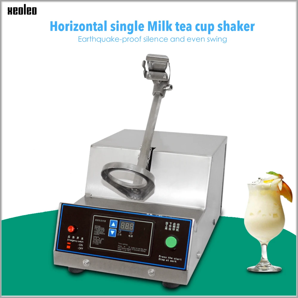 XEOLEO Horizontal Milk Shaking machine Milk tea Shaker with timing