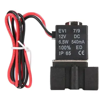

1/8" NPT 2 Way Plastic Electric Solenoid Valve NC Normally Closed DC12V Discount