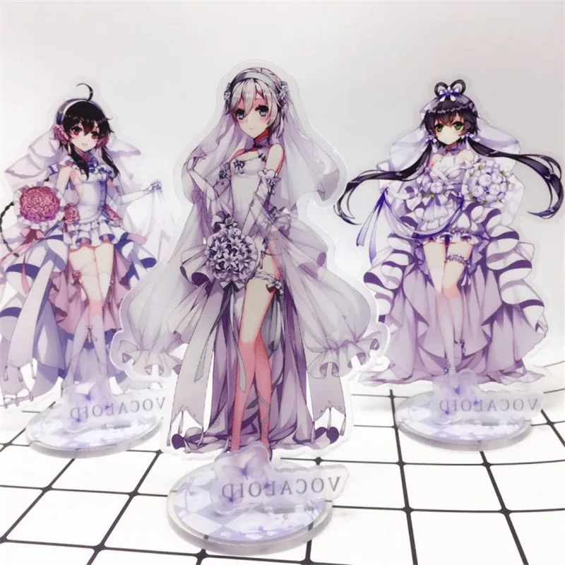 Фигурки героев Аниме Vocaloid Luo Tianyi видео с тиснением акриловая игрушка косплей