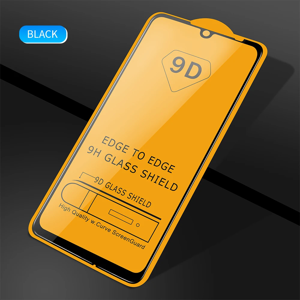 Изогнутое защитное закаленное стекло 9D для Xiaomi Redmi Note 7 5 6 Защита экрана MI 8 9 SE PRO