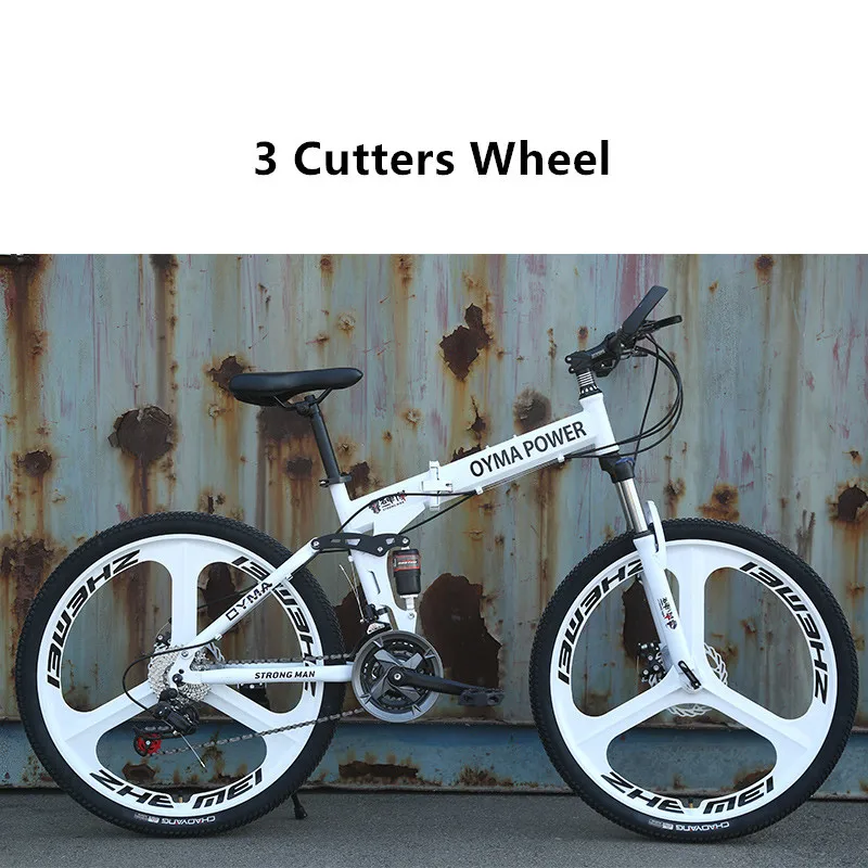 New Brand Mountain Bike Carbon Steel Frame 24/26 Inch Wheel Dual Disc Brake 24/27 Speed Bicycle Outdoor Downhill Mtb Bicicleta