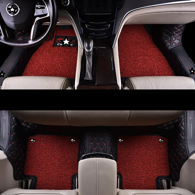 

Interior Accessory Parts Protector Mouldings Styling Accessories Decorative car auto Carpet Floor Mats FOR Cadillac XTS