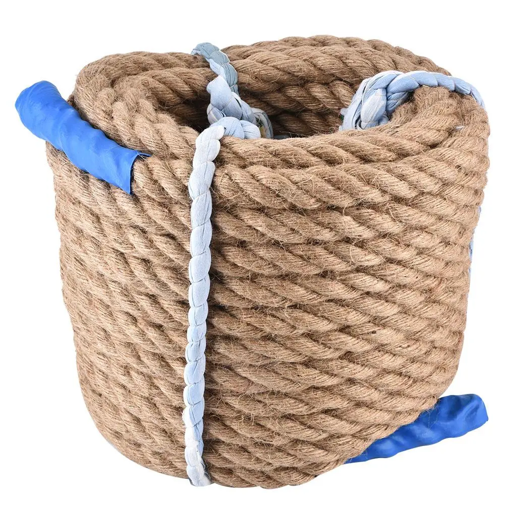 

20m Climbing Rope Outdoor Emergency Rope Wear Resistant 20mm Diameter High Strength Games Tug Of War Rope Hiking Accessory