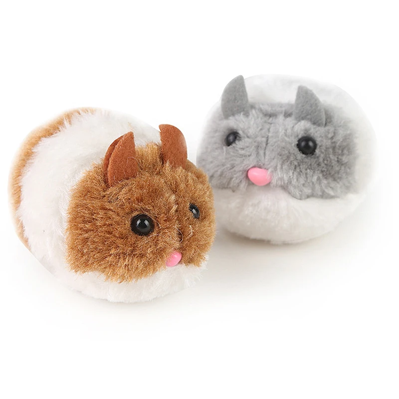 New 1PC cute cat toy plush fur toy shake movement mouse pet Kitten funny movement rat Little interactive bite toy New 1PC cute cat toy plush fur toy shake movement mouse pet Kitten funny movement rat Little interactive bite toy