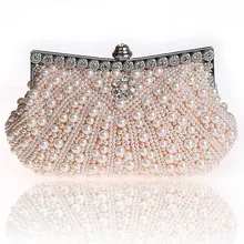 Джарон вечерние сумки женские клатчи вечерние клатчи свадебные сумки жемчужные бисерные модные сумки со стразами