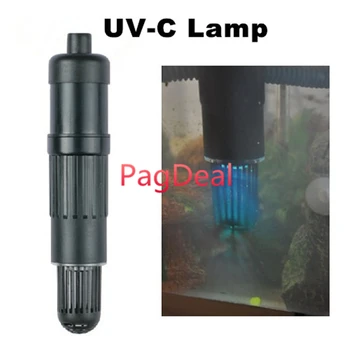 

5W Sunsun CUV-305 Submersible UV-C Lamp Aquarium Lighting UV Sterilizer Lamp For 60-80CM Fish Tank UV Light free shipping