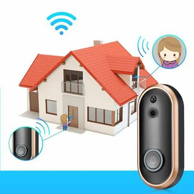 

Video Doorbell HD 1080P Wireless Video Intercom Doorbell M6 Remote WIFI Smart Home Voice Intercom