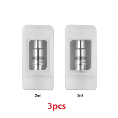 

3pcs Artery PAL One Pro Replacement Pod 2ml / 3ml Capacity Cartridge for Artery PAL One Pro Kit Slide-to-fill System E-cig Tank