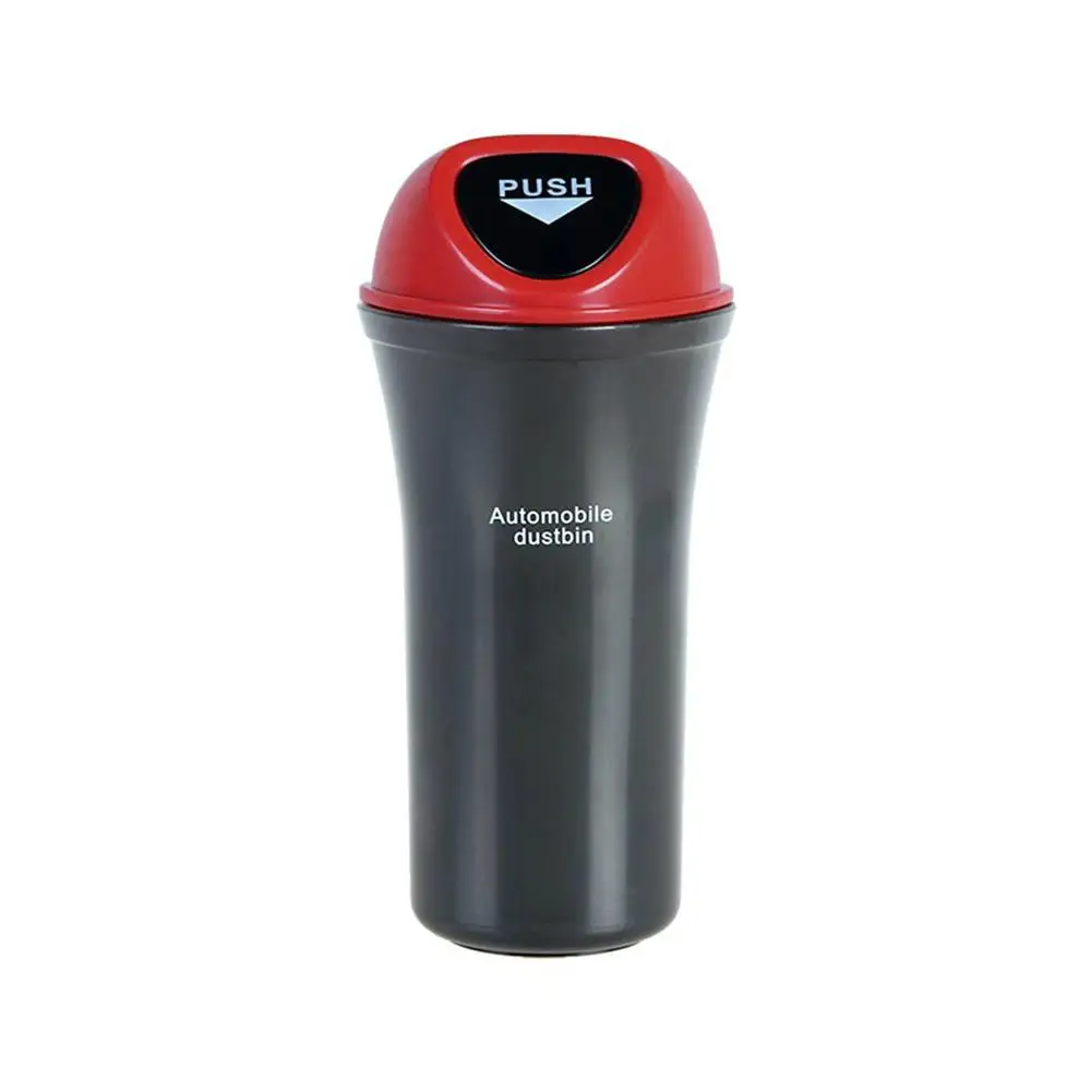 

Car Mounted Mini Trash Can Peel Bucket Multi Function Compartment Car Accessories Trash Can Mini Trash Can