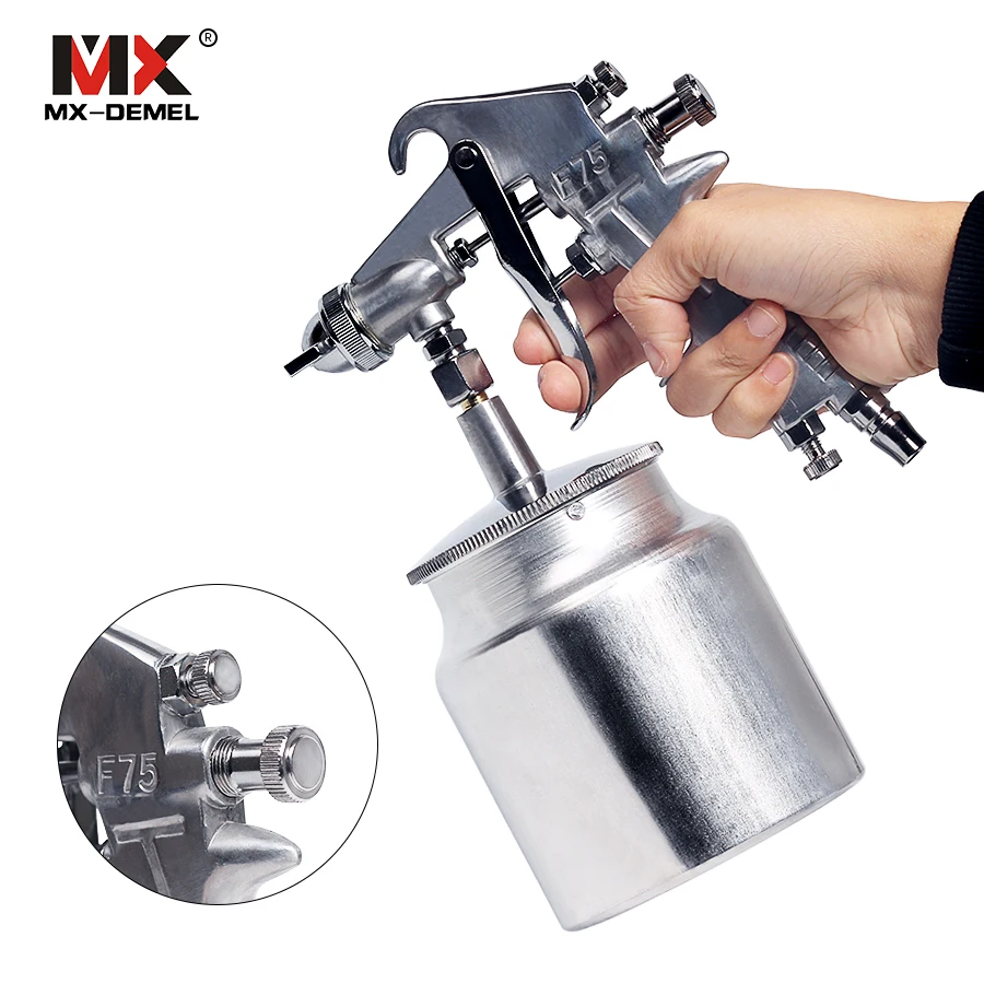400ML Professional Pneumatic Spray Gun Mini Airbrush Sprayer Alloy