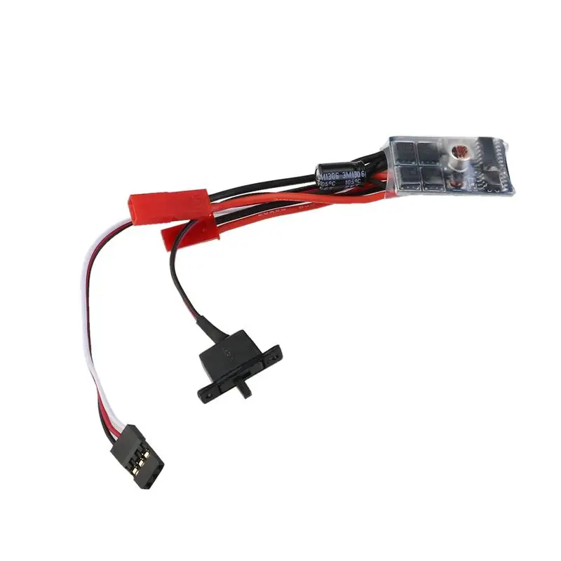 RC ESC 10A щеточный контроллер скорости двигателя для автомобиля лодки без тормоза и