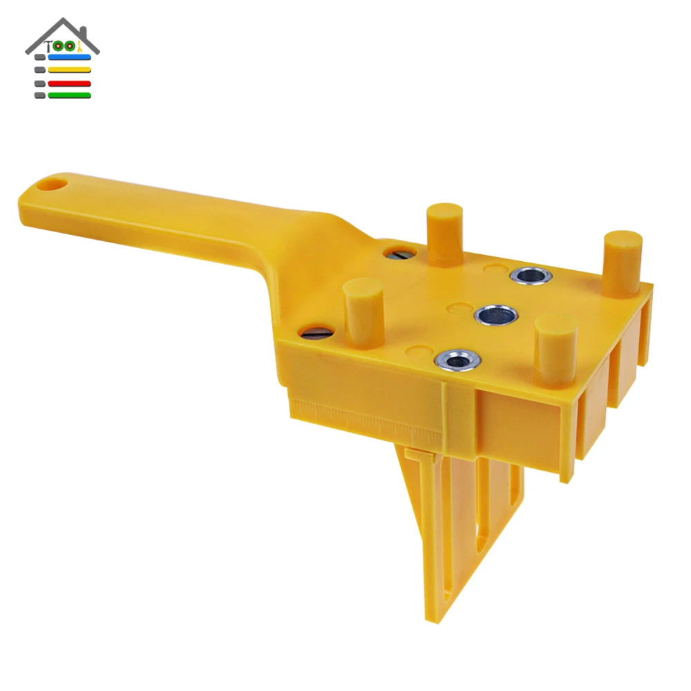 Woodworking Drill Guide Dowel Jig fits 6 8 10mm Metal Sleeve Hole Saw Tools Handheld
