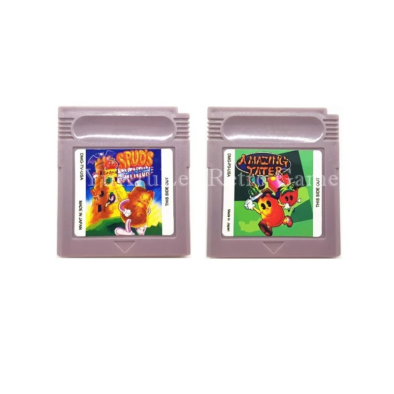 

Video Game Cartridge Card Amazing Tater Spud's Adventure for 16 Bit Game Console US/EU General Version English Language