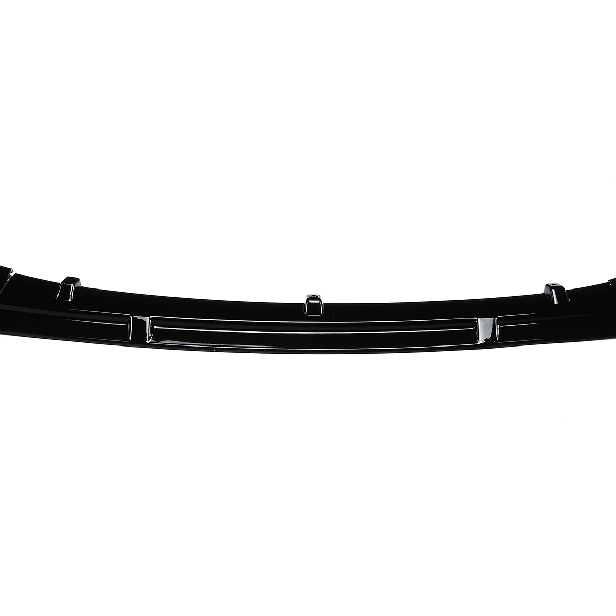 3 unids/set parachoques delantero del coche borde de la cubierta del labio para Hyundai Sonata híbrido 2018 piezas exteriores Auto brillo negro ABS frontal parachoques