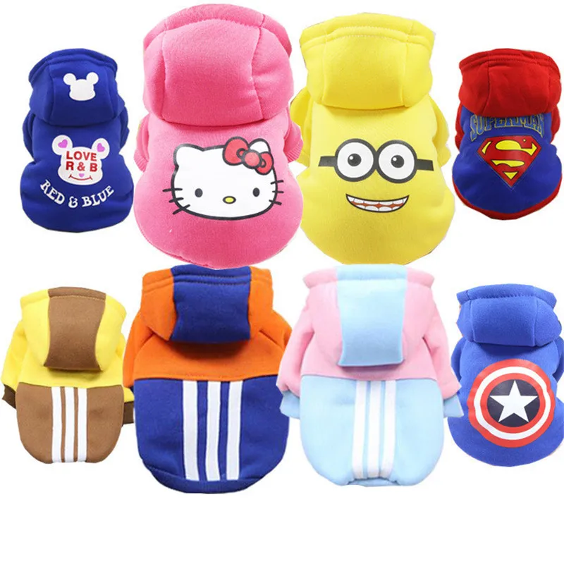 

New Fashion Spring/autumn Dog Clothes 100% Cotton Double Foot Leisure Outdoor Sport Dog Clothes Pet Supplies Dog Accessories