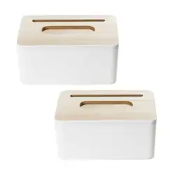 2 шт. необычная коробка для салфеток прямоугольник рабочего органайзер для бумаг полотенца Держатель салфетка контейнер для хранения