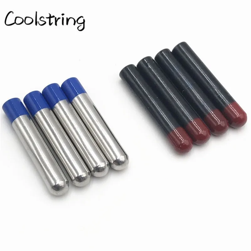 Coolstring 4pcs/1Set 4x22mm Metal Aglets Shoelace Tips Seamless Hoodies Laces Head Tips Garment Shoes Accessories Drawstring