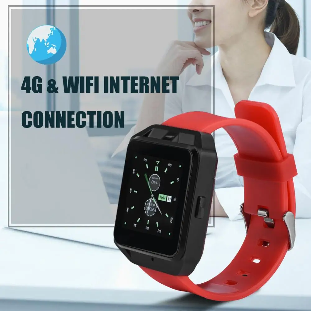 

Microwear 4G & WiFi Smart Camera Watch 5MP Photo Taking Smart Sport Watch for Android