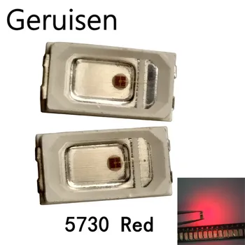 

5630/5730 SMD/SMT LED Red SMD 5730 LED Surface Mount Red 2.0~2.6V 620-625nm Ultra Birght Led Diode Chip 5730 Red 2000PCS