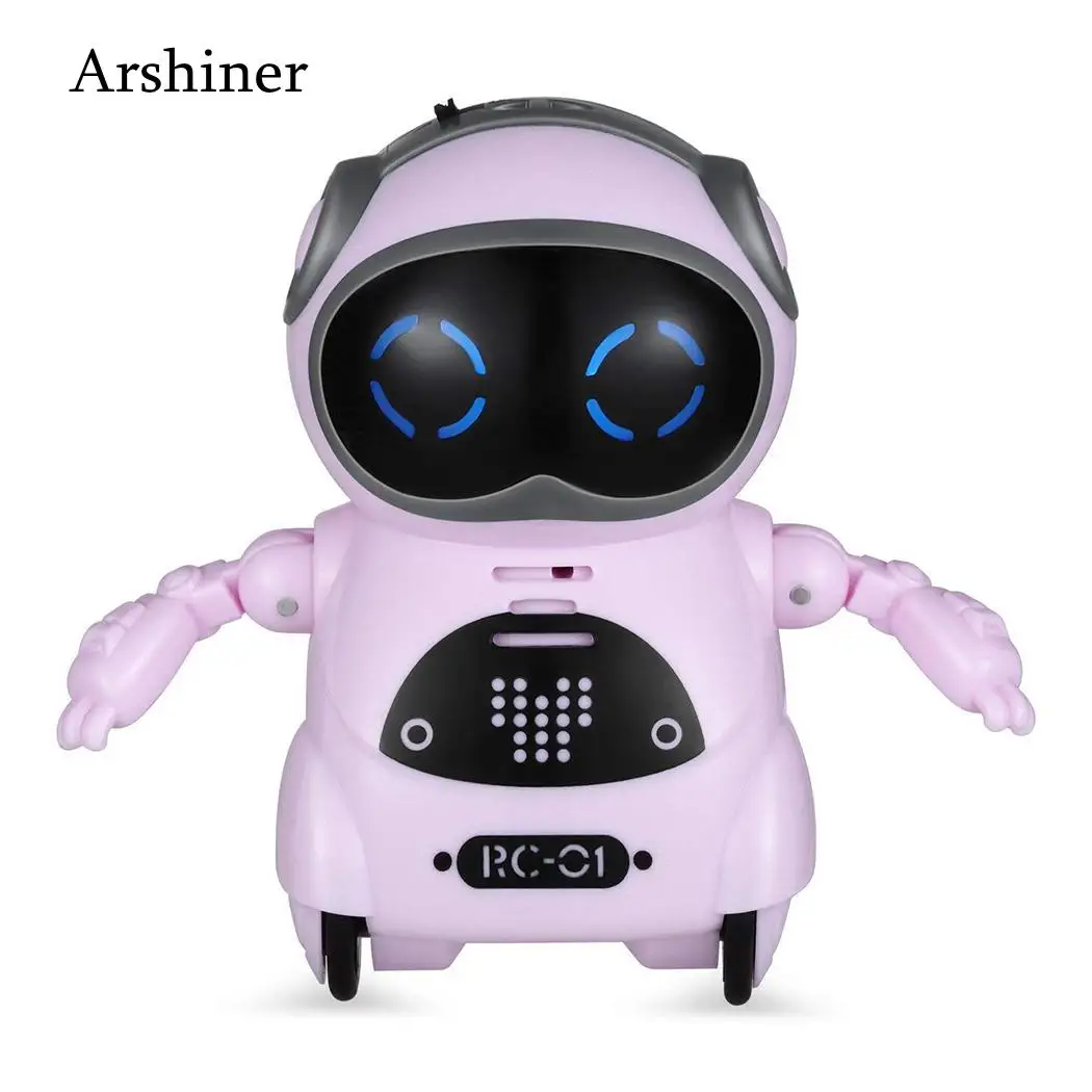Multifunctional Electric Voice Smart Mini Pocket Robot Early Educational Interaction Tale Robot