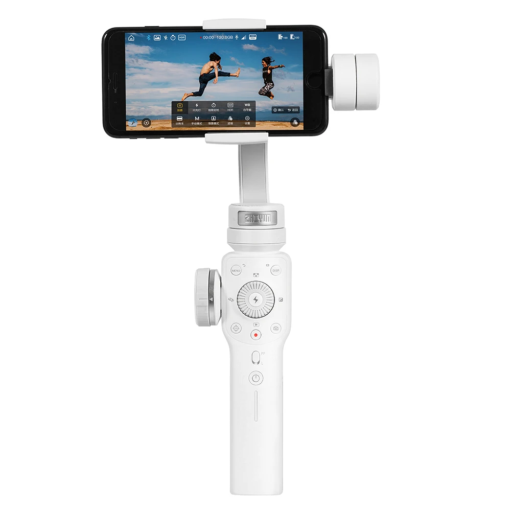 Zhiyun гладкой 4 ручной Gimbal стабилизатор отслеживания объектов фокус тянуть для iPhone