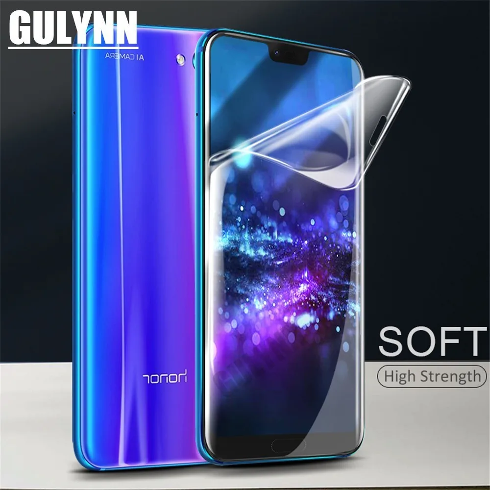 Защитная пленка для Huawei Honor 8A 8C 8X 10 P Smart Y6 Y9 2019 P30 P20 Pro Lite 10D Гидрогелевая