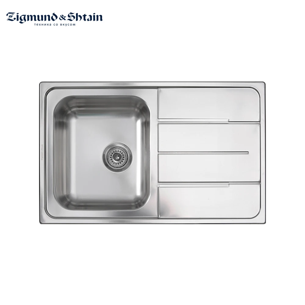 Kitchen Sinks Zigmund&Shtain Rechteck 790.8 polished Home Improvement Kitchen Fixture Washing wash basin sink Kitchen Sinks Zigmund&Shtain Rechteck 790.8 polished Home Improvement Kitchen Fixture Washing wash basin sink