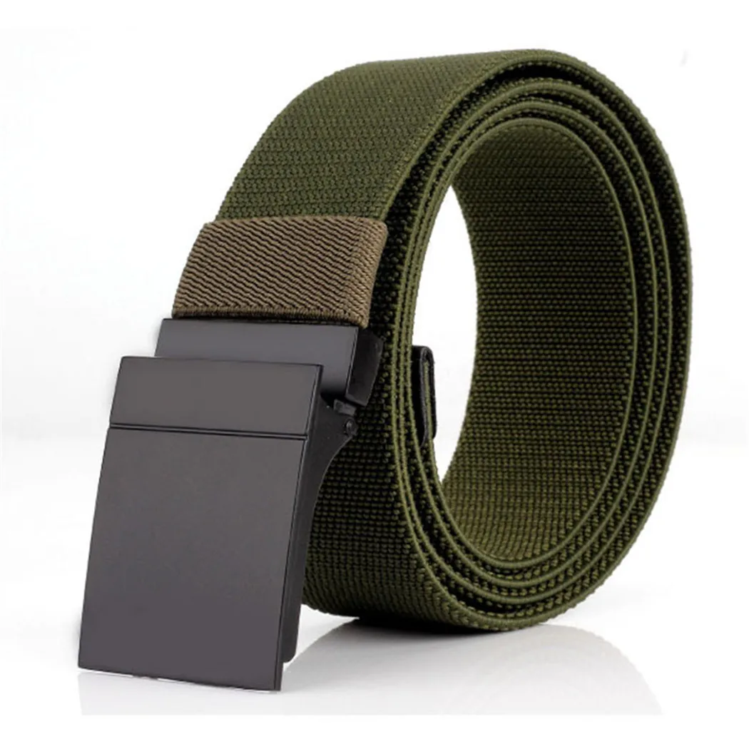 New Canvas Belts For Men Military Army Tactical Waist Belt Casual Solid