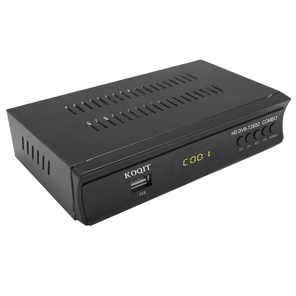  FTA HD Terrestrial DVB-T2 Digital TV Box DVB-S2 Satellite Receiver Tv Tuner DVB T2 Receptor Combo W