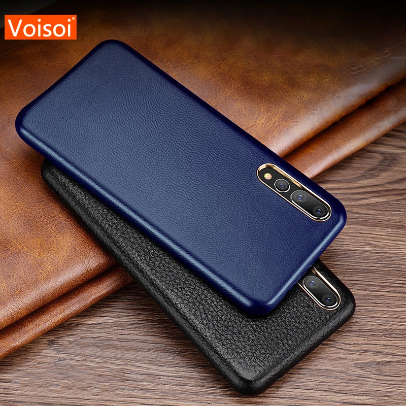 

Genuine Leather Phone Case for Huawei P20 Pro Mate20 Pro Luxury Ultra Thin Handmade Back Cover for Huawei Mate20 Pro P20 Pro