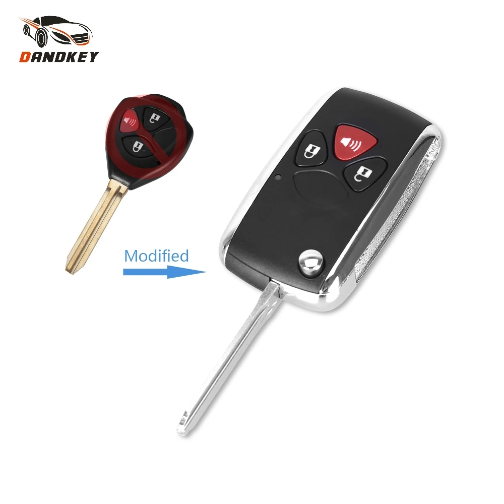 Dandkey Modified Switchblade Key Remote Key Fob Keyless Entry Shell