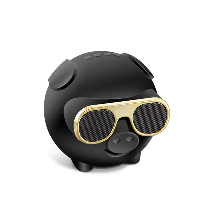 

Pig Wireless Bluetooth Speaker Smart Karaoke Audio Device Mini Microphone Loudspeaker Box Quick Delivery Speaker