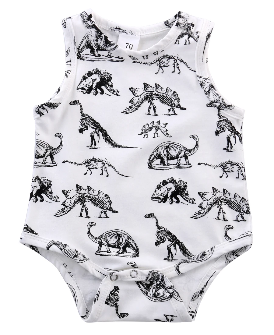 baby boy dinosaur romper
