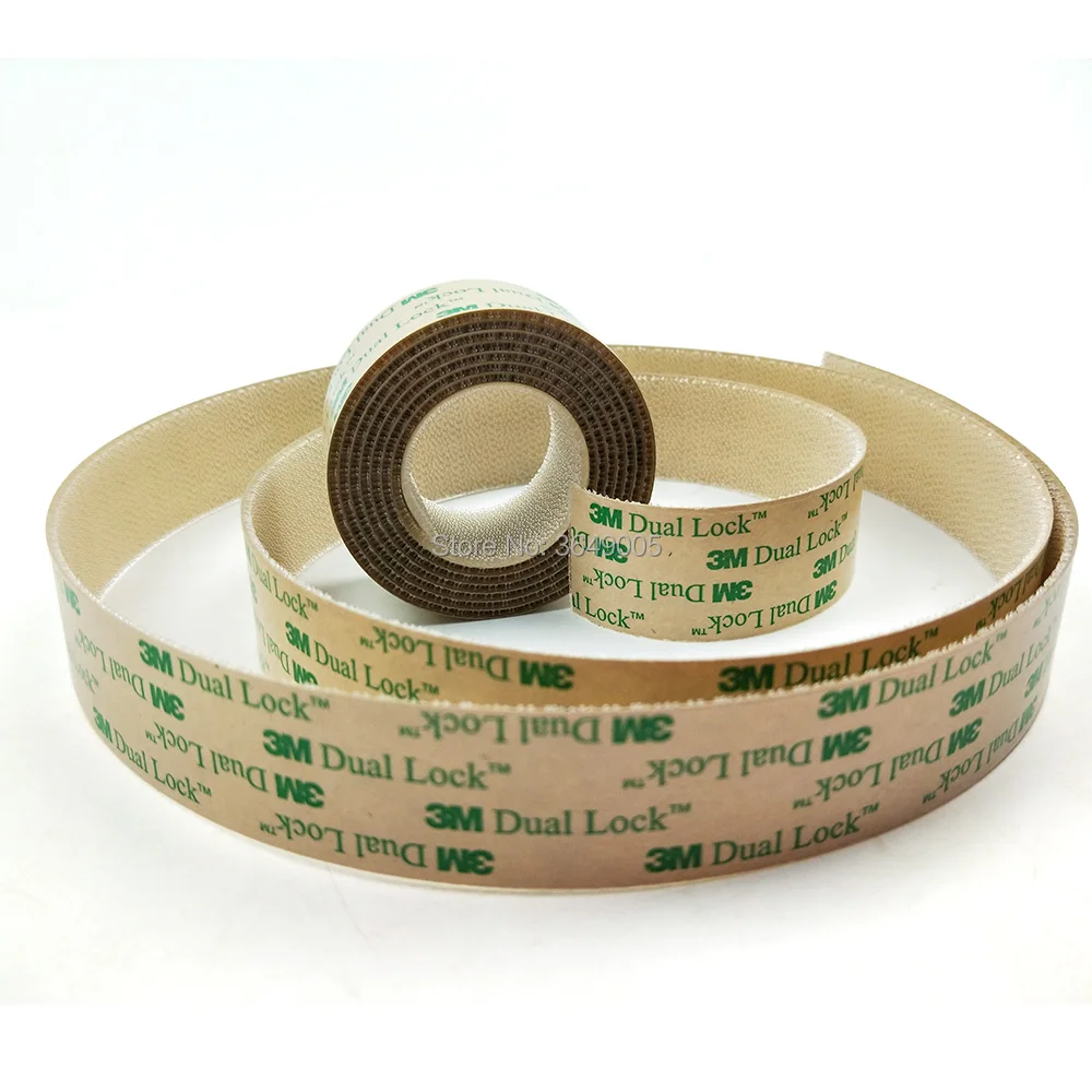 25.4mm(1")-width 3M SJ4570 Adhesive Fastener tapes Dual Lock Reclosable Fastener with Mushroom Stems Shaped Tape