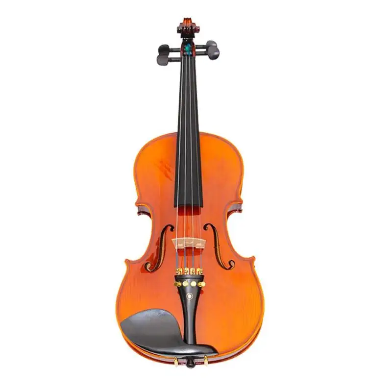 

1/8 1/4 1/2 Size Handmade Natural Acoustic Violin Fiddle Craft Tiger Grain Violino With Case Mute Bow Strings Instrument
