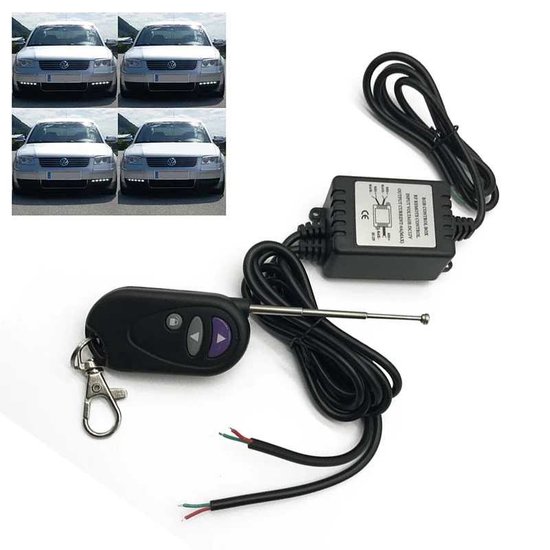 

JXLCLYL 48W Dual-Output LED Flash Strobe Control Flasher Wireless Remote Control Kit