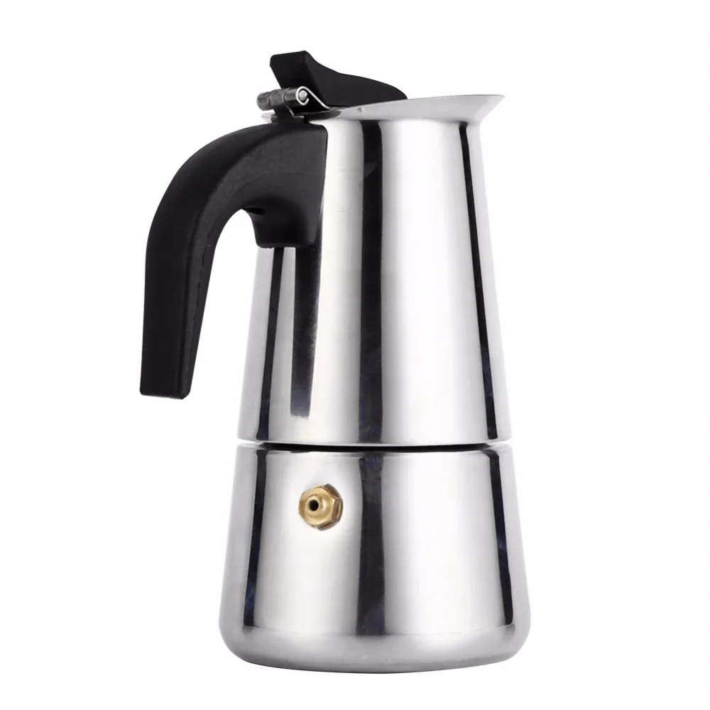 CSS нержавеющая сталь Moka Кофеварка Mocha эспрессо латте плита фильтр кофейник