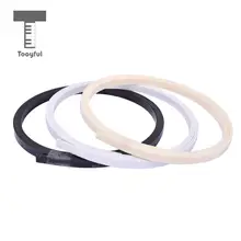 3 шт. АБС-пластик обвязки прогонами полоски края отделка инкрустация тела проект для гитары бас укулеле идеальные аксессуары 165 см