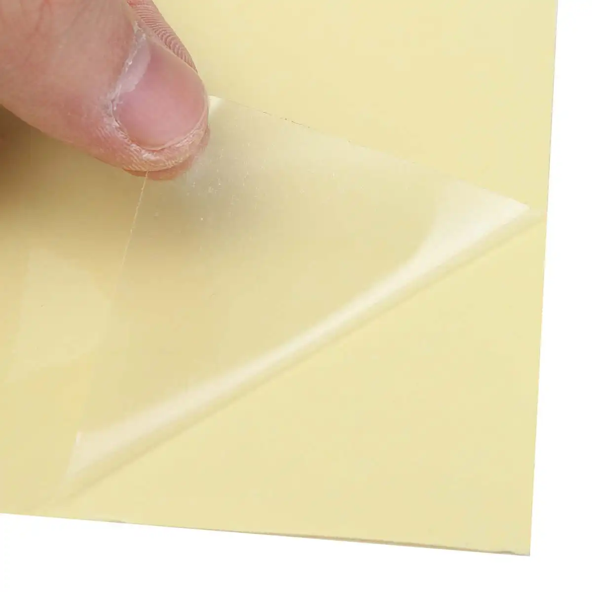 KICUTE 30/50/100Pcs A4 Clear Transparent Self Adhesive Laser Printing Sticker Paper Sheet For Laser Printing Paper Print sticker