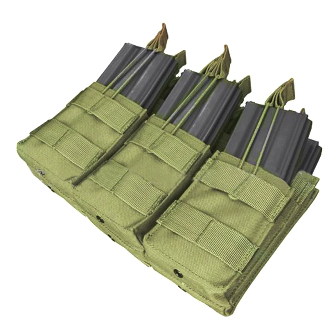 

1000D Nylon Triple Mag Pouch for 5.56 M4 /for AK47 /dor AK74/for G36/ for M16 Mag Magazine Bag- Black
