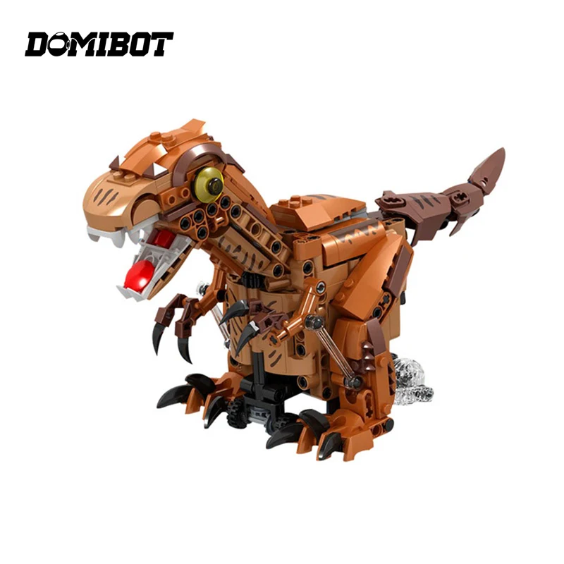 Domibot Electronic Dinosaur RC Smart Robot Mecanum Wheels Obstacle Avoidance Toy Gift Domibot Electronic Dinosaur RC Smart Robot Mecanum Wheels Obstacle Avoidance Toy Gift
