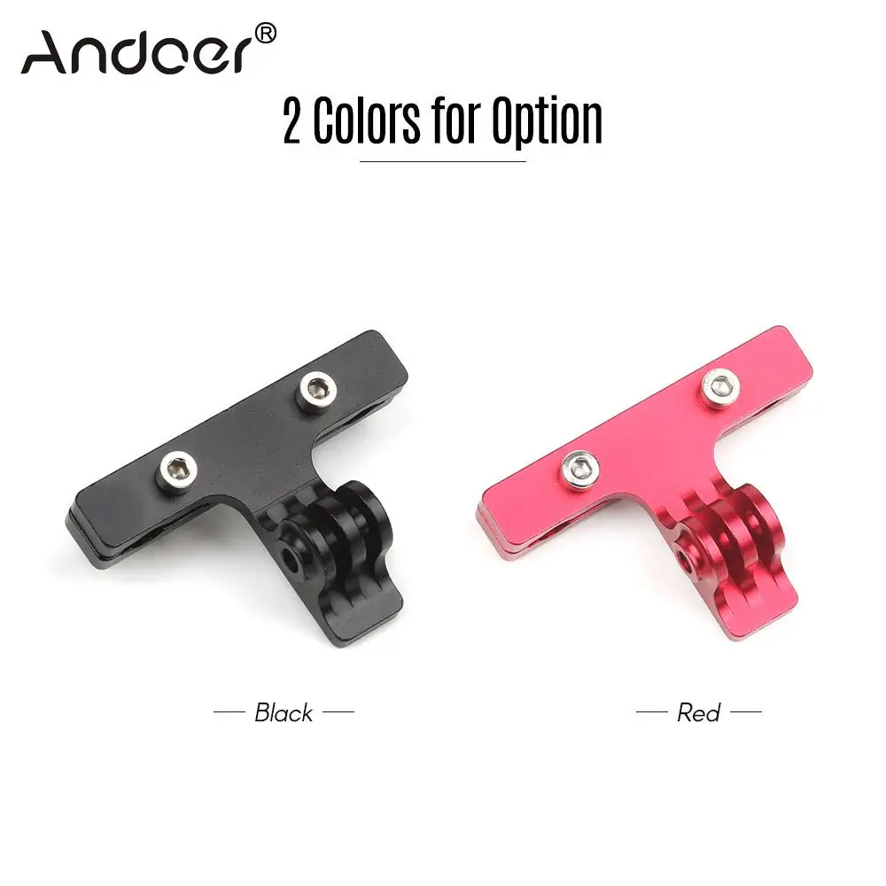 

CNC Alloy Bicycle Saddle Rail Mount for GoPro Hero 7/6/5/4 HERO for SJCAM YI AKASO Campark Crosstour and Other Action Cameras